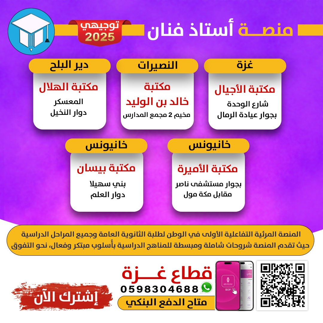 نقاط البيع في قطاع غزة